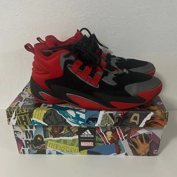 Basketball shoes size 11 | Adidas Marvel BYW select IF0006 Anthony - Picture 2 of 15